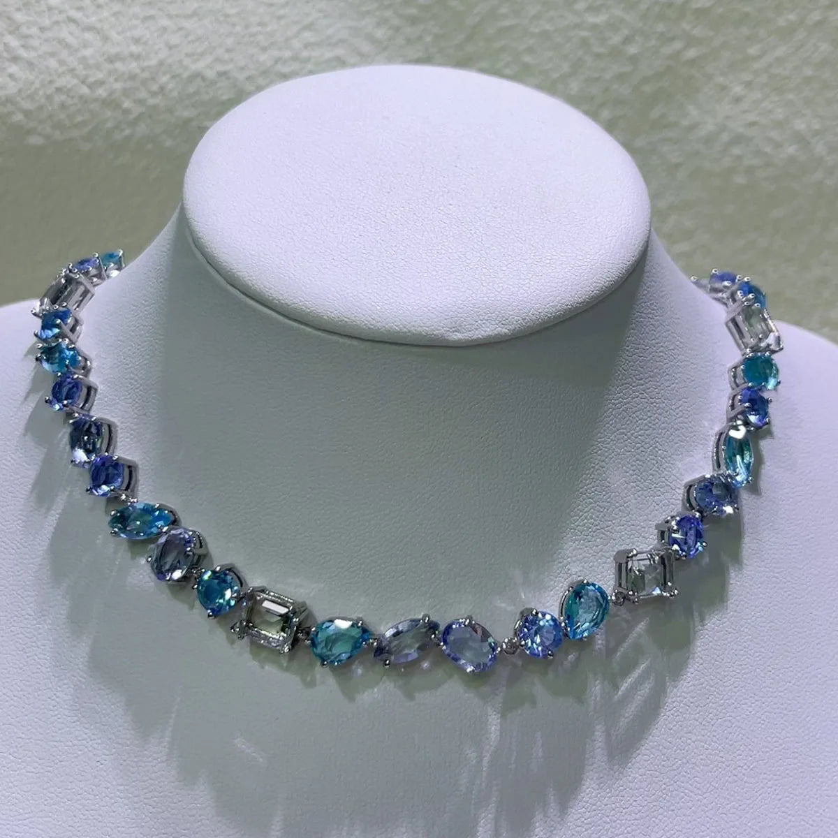 Necklacef Flower Love Original High Quality Jewelry Luxury Brand Crystal Exquisite Pendant Crystal Party Gift for Women