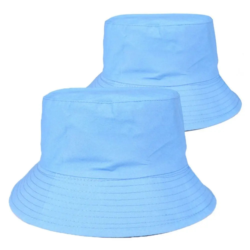 Bucket Hat Women Men Anti-UV Beach Sun Hat Summer Sunscreen Panama Hat Outdoor Foldable Portable Fisherman Cap