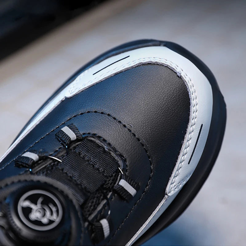 Children Sneaker Boys Casual Shoes Leather Student Walking Shoes Kids Non-slip Lightweight Girls Sports Running Tennis Footwear