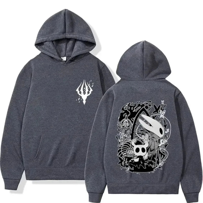 Hoodie Men Hollow Knight  Sweatshirt Print Unisex Streetwear Y2k Hip Hop Style Autumn Winter Fashion Hip Hop Tops Clothes Male