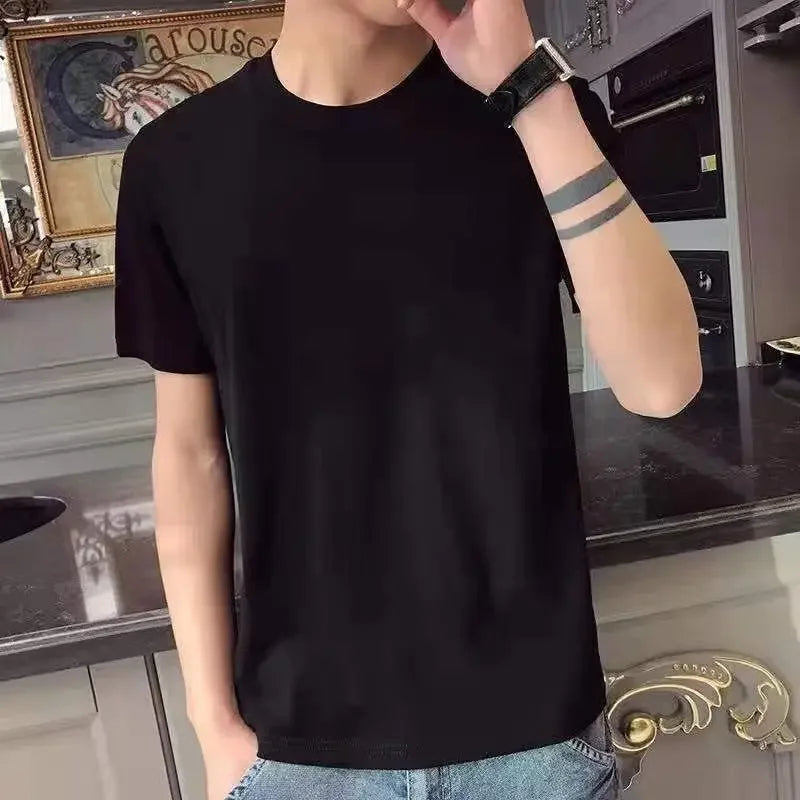 T Shirt For Men Print Anime Top Oversized Man Tee Shirts Alphabet Quick-drying Stylish Harajuku Cheap Clothes And Young On Sale