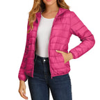 Women Puffer Jacket Plus Size 2025 New Spring Autumn Female Ultra Lightweight Packable Hooded Down Coats
