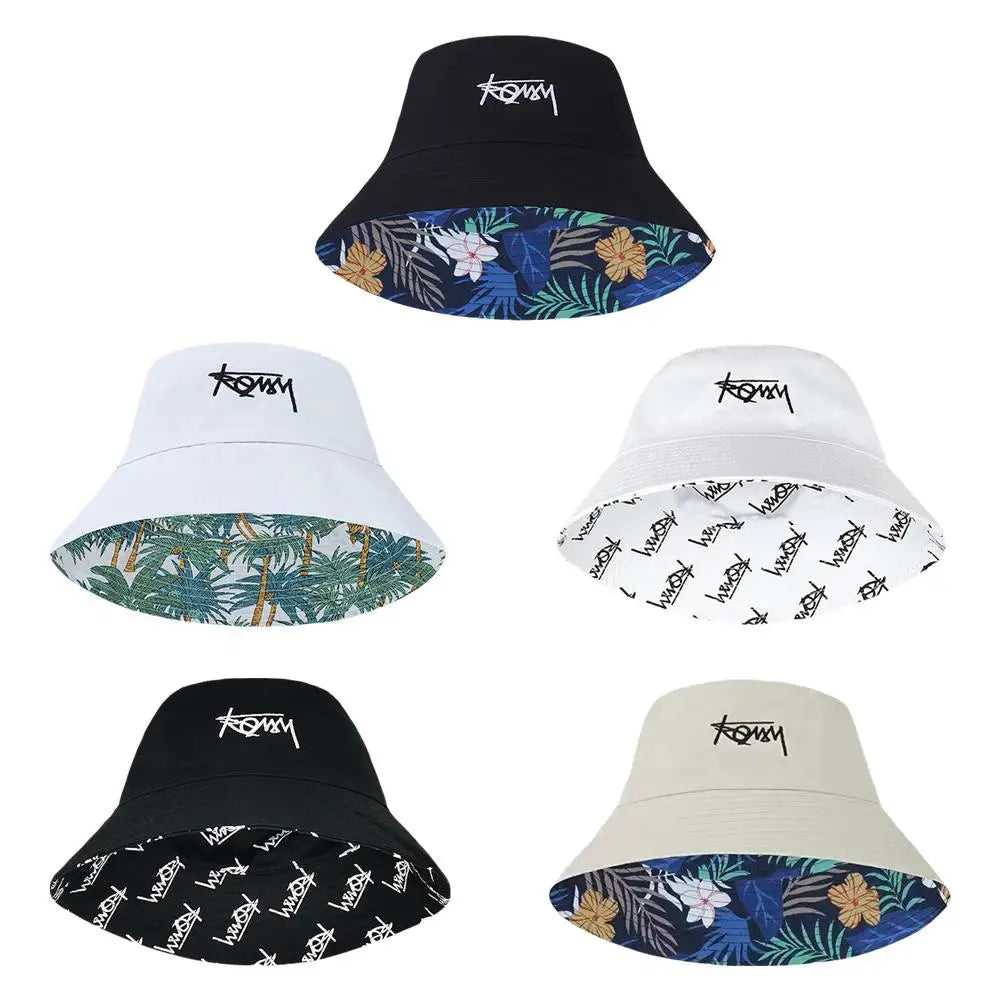 Reversible Hat Big Head Size Autumn Bucket Hat Men Korean Casual Street Panama Hat Hiphop Golf Fisherman Hat Caps for Women