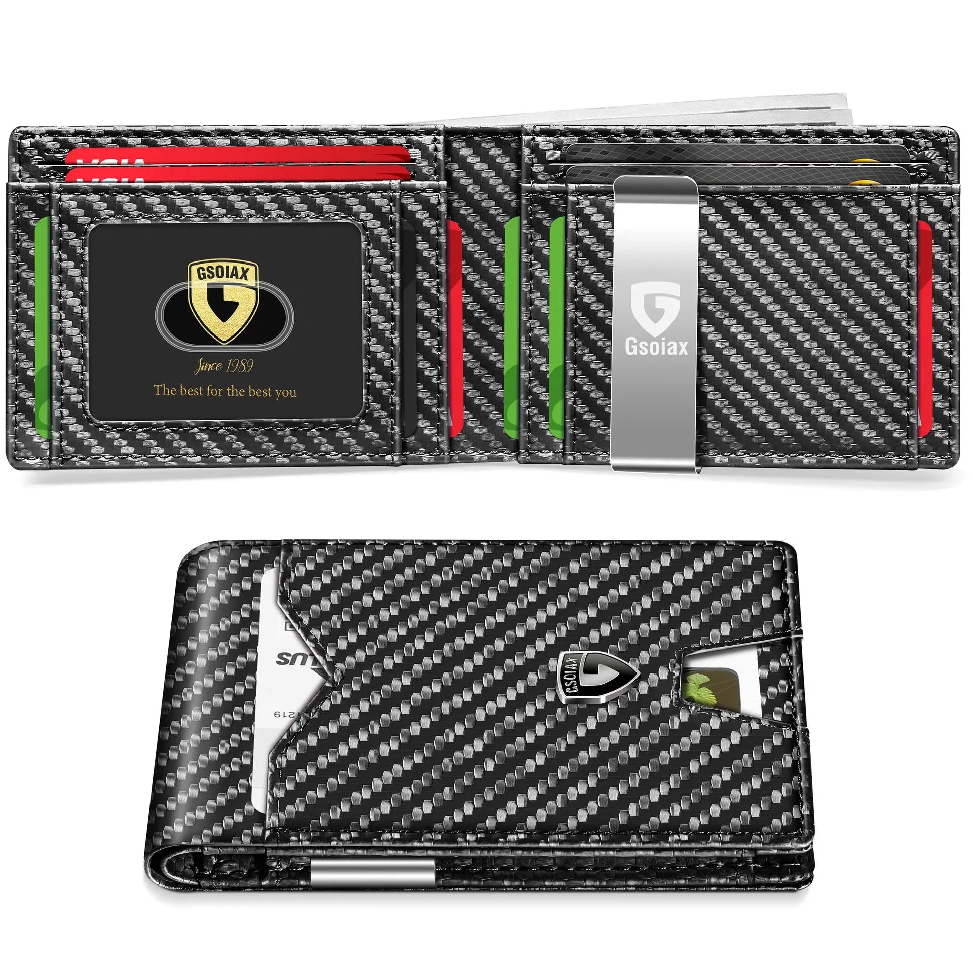 Wallet, US Dollar Wallet, Men'S Card Case, Business Wallet, Creative Gift, Short Wallet Men'S Wallet
