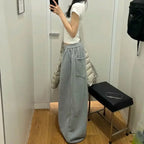 Vintage Sweatpants Women Clothes Street Hip Hop Fashion Wide Leg Pants Women Casual Loose Joggers Women Trousers