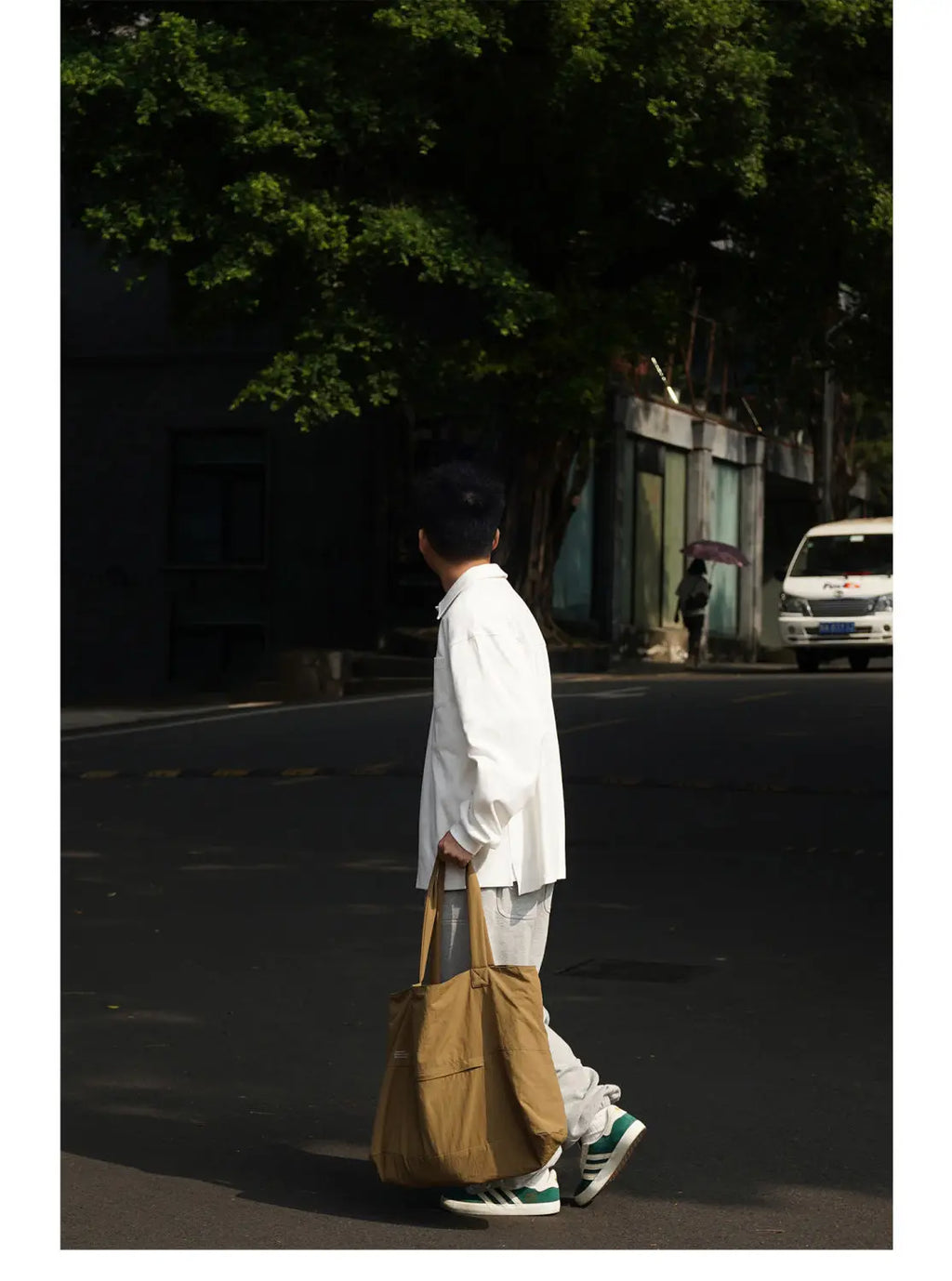 Tote Bag 2024 New Fashion Simple Office Lady Nylon Splashproof Shoulder Bag Handbag All-match