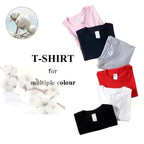 A Thin Short-sleeved T-shirt with Cute Cartoon Totoro Prints for Both Men and Women in Spring and Summer As The Base