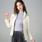 Women Puffer Jacket Plus Size 2025 New Spring Autumn Female Ultra Lightweight Packable Hooded Down Coats
