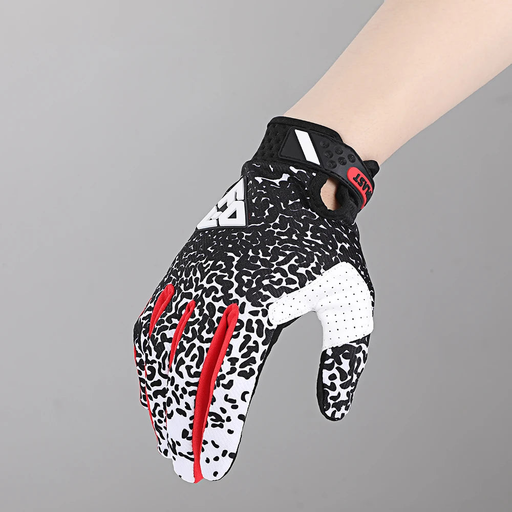 fistplast quality bicycle  touch screen  long finger 2 colour mtb 661 model wearable comfortable riding gloves