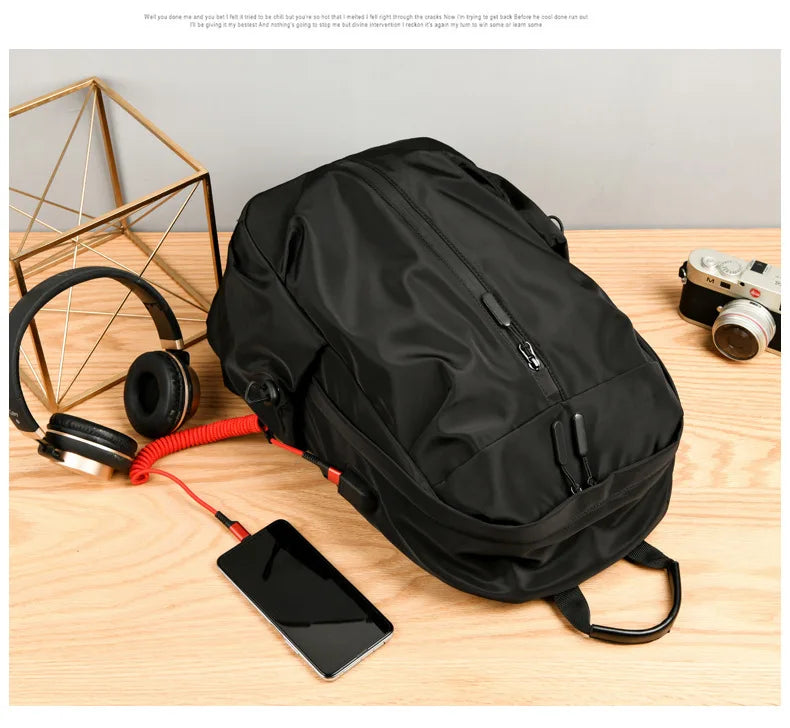 Backpack Men's Business Backpacks Outdoor Oxford Cloth Computer Bag Leisure Student Travel Bag Schoolbag mochila  мужской рюкзак