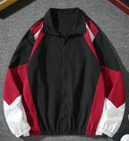 Men's color-blocked jacket, lightweight, casual, travel, windproof and wear-resistant, high-quality fabric, boyfriend gift