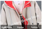 Hooded Windbreaker Man 8XL 7XL Japanese Casual Blouson Jaket Hoodies Black Male Plus Size 6XL Bomber Spring Autumn Clothes Coats