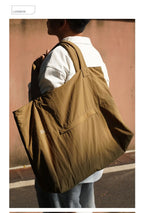 Tote Bag 2024 New Fashion Simple Office Lady Nylon Splashproof Shoulder Bag Handbag All-match