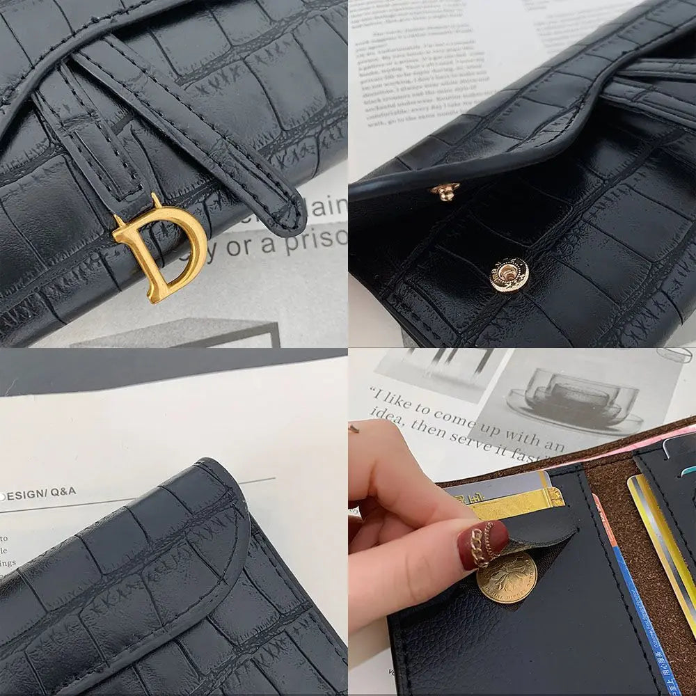 Women's Wallet Luxury Wallet Purse Letter Wallet Multi-Card Card Holder Small Wallet Coin Purse Clutch Bag
