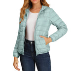 Women Puffer Jacket Plus Size 2025 New Spring Autumn Female Ultra Lightweight Packable Hooded Down Coats