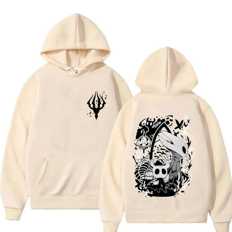 Hoodie Men Hollow Knight  Sweatshirt Print Unisex Streetwear Y2k Hip Hop Style Autumn Winter Fashion Hip Hop Tops Clothes Male