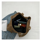 Tote Bag Women's Fashionable Canvas Tote Bag Spacious Durable Shoulder Bag with Zipper Closure Classic Design for Work