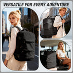 Women Men Hand Luggage Backpack Business College Laptop Travel Backpack Waterproof Carry on mochila viaje cabina avion 40x20x25