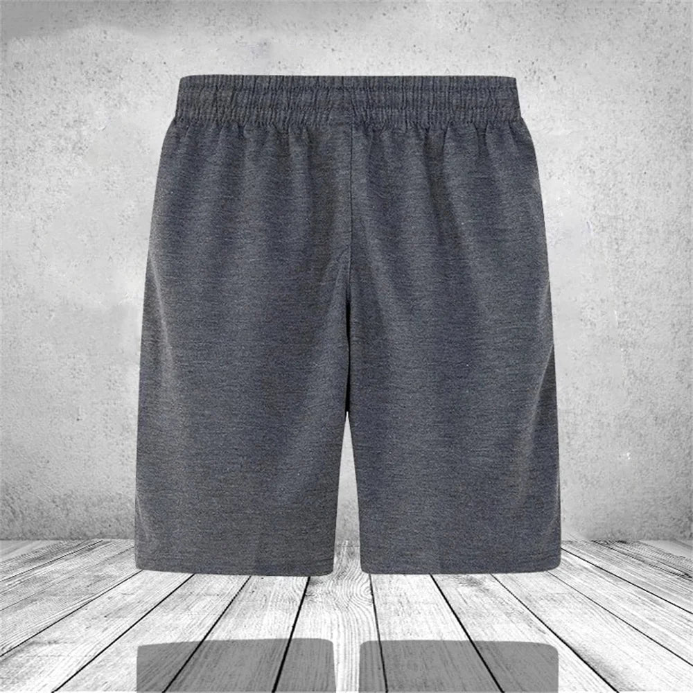 Summer Casual Shorts Men Boardshorts Breathable Loose Beach Short Pants Comfortable Fitness Basketball Sport Sweatpants Breeches