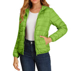 Women Puffer Jacket Plus Size 2025 New Spring Autumn Female Ultra Lightweight Packable Hooded Down Coats