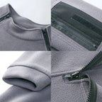 Men's Sweatshirs Spring Fall Long-sleeved T-shirt Top Loose Trend Round Neck Bottoming Shirt Lightweight Casual Sports