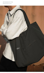 Tote Bag 2024 New Fashion Simple Office Lady Nylon Splashproof Shoulder Bag Handbag All-match