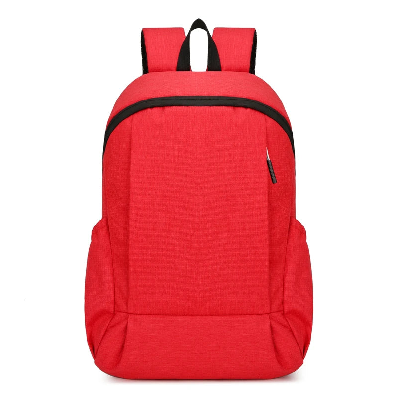 Lightweight solid-color backpacks, outdoor sports backpacks, casual travel bags, student schoolbags