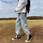 Jeans men Jeans Man Loose Joggers Streetwear Harem Jeans Cargo Pants Ankle-Length Denim Trousers denim pants joggers men