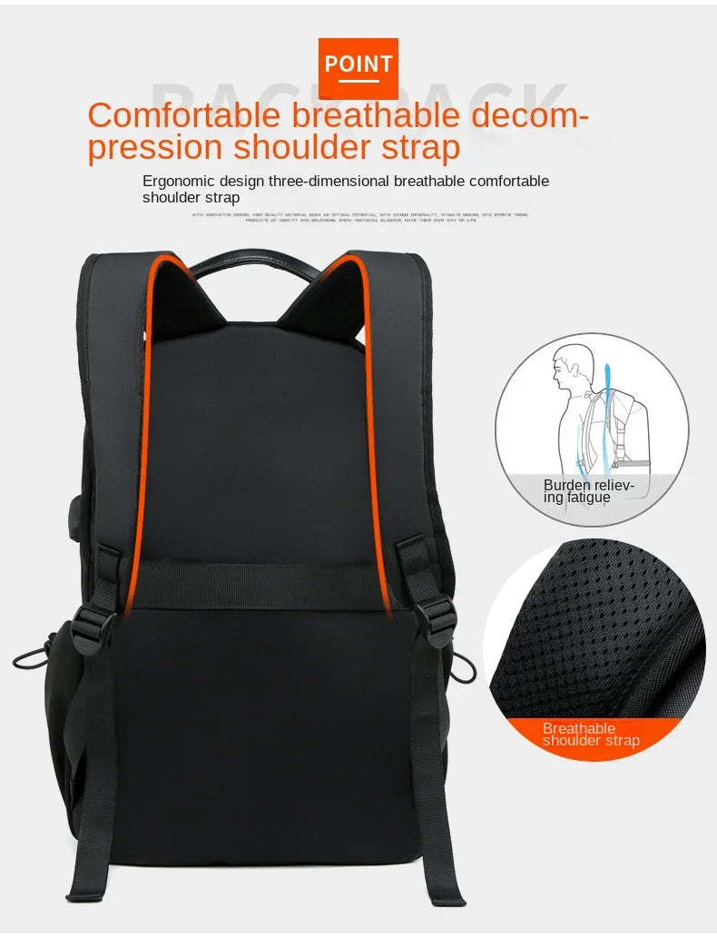 Backpack Men's Business Backpacks Outdoor Oxford Cloth Computer Bag Leisure Student Travel Bag Schoolbag mochila  мужской рюкзак