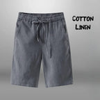 Men Shorts for Men Cotton Linen Casual Breathable Beach Shorts Men's Short Sweatpants Vacation Gym Basketball