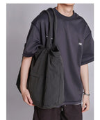 Tote Bag 2024 New Fashion Simple Office Lady Nylon Splashproof Shoulder Bag Handbag All-match