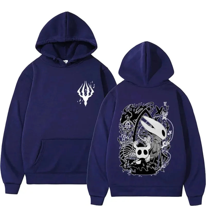Hoodie Men Hollow Knight  Sweatshirt Print Unisex Streetwear Y2k Hip Hop Style Autumn Winter Fashion Hip Hop Tops Clothes Male