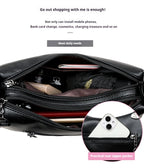 Ladies' tote bag, mom bag, large-capacity, versatile single-shoulder crossbody bag, simple commuting and casual bag