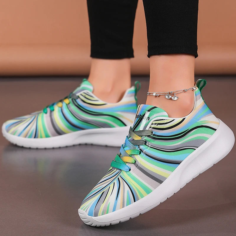 Women's Sneaker 2025 New Colorful Sneakers For Women Sports Shoes Casual Zapatillas De Mujer Fashion Baskets Femmes Tennis Woman