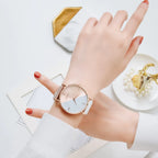 Fashion Ladies Watch for Women Quartz Watches Double Color Women's Hand Watches Elegant Women's Wrist Lovers Watch 2023 Bracelet