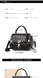 Women tote handbag bag  for women shoulder bag  sac a main femme luxury designer Genuine leather women's bag Bow Bucket bag
