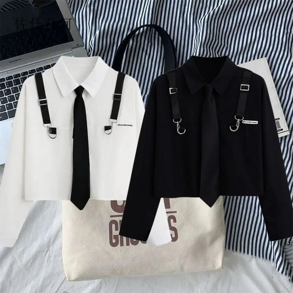 2025 Spring Streetwear Cargo Shorts Sets High Waist Joggers Women 2 Piece Short Sleeve Top with Casual Trousers