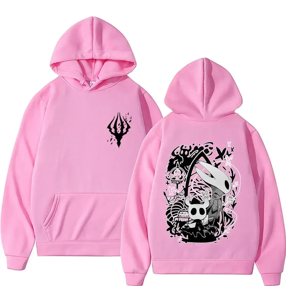Hoodie Men Hollow Knight  Sweatshirt Print Unisex Streetwear Y2k Hip Hop Style Autumn Winter Fashion Hip Hop Tops Clothes Male
