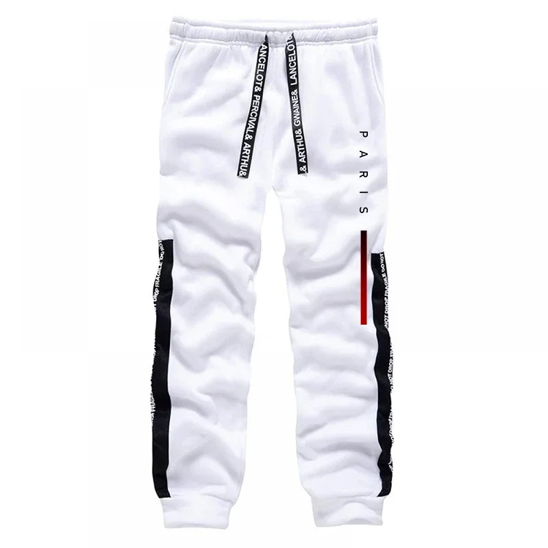 Men's Hooded Sweatshirts Sweatpants Paris Fashion Hoodie Streetwear Male All Season Daily Casual Sports Pullover Jogging Pants