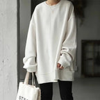 Loose Men's and Women's Couples Hooded Sweater Crew Neck Jumper Korean Style High Quality Autumn and Winter New Elegant Fashion