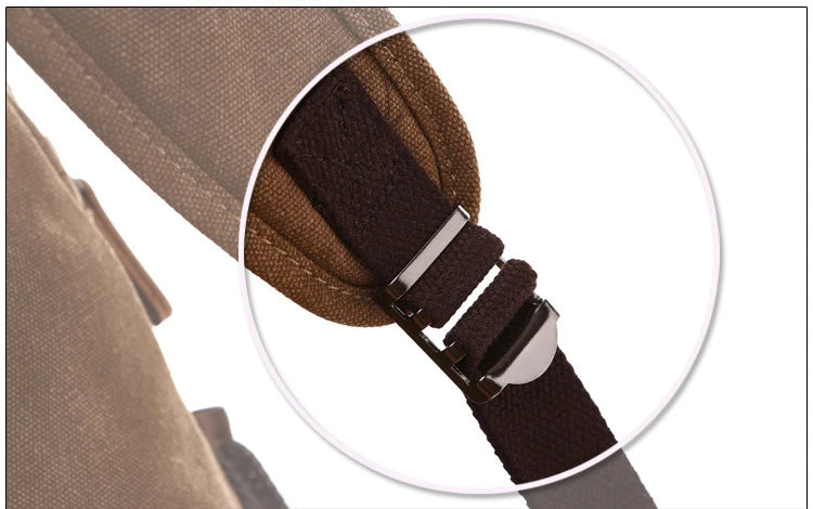 Men's Backpack Vintage Canvas Backpack Men's Travel Bags Large Capacity Backpack Laptop Backpack Bag High Qualit School Bag NEW