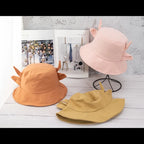 New Bucket Hats for Women Horns Cow Pattern Fashion Fisherman's hat Four Seasons Sun Hat Outdoor Beach Cap Bob Ladies Panama Hat