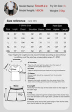 Summer Cotton Street T-Shirt Suit Men Oversize Daily Shorts Gym Loose Sportswear Trendy Hip Hop Clothes Sport Pocket Short Pants