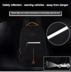 Men's Backpacks Oxford Waterproof Rucksack Business Computer Bag Casual Travel Backpack Senior High School Student Schoolbag sac