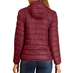 Women Puffer Jacket Plus Size 2025 New Spring Autumn Female Ultra Lightweight Packable Hooded Down Coats