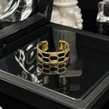 Finger Ring With Ancient Style Dark And Fashionable Personality Drop Glazed Ring Niche Design Temperament Fashionable Jewelry