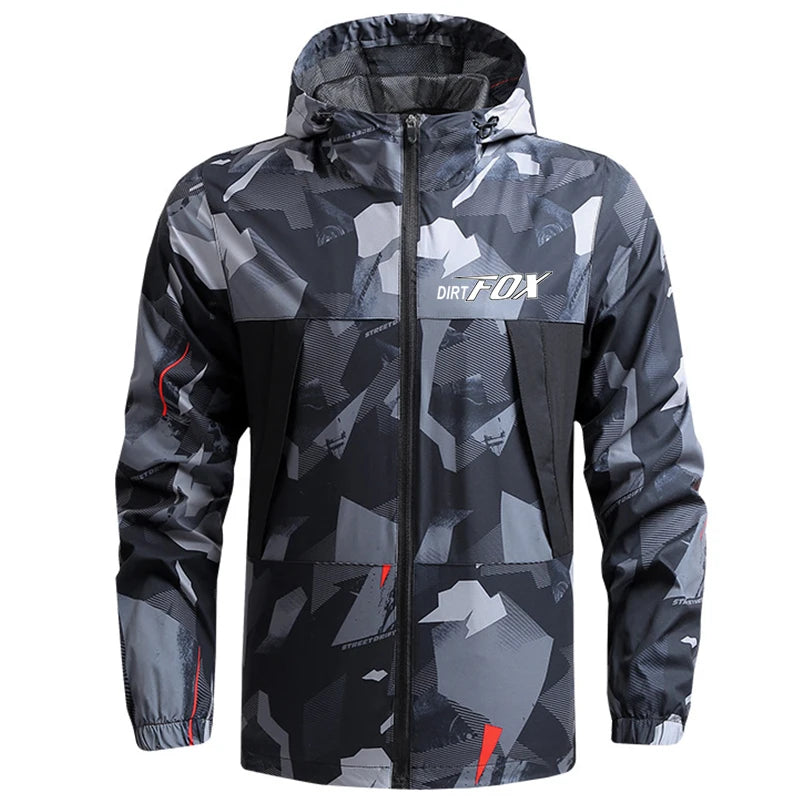 DIRTFOX Man Cycling Jacket Racing Road MTB Bicycle Windproof Wind Coat Men's Light Jacket Mountain Bike Clothing kurtka rowerowa