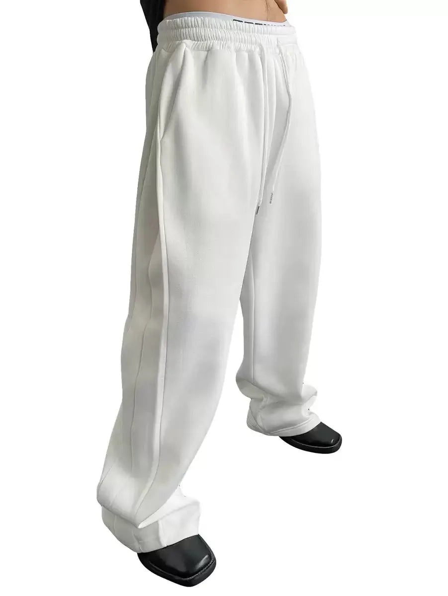 New Y2K Style Baggy Joggers for Men Hip Hop Cargo Pants Oversized Street Fashion Trousers Casual Loose Fit Pants