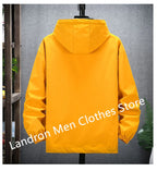 Hooded Windbreaker Man 8XL 7XL Japanese Casual Blouson Jaket Hoodies Black Male Plus Size 6XL Bomber Spring Autumn Clothes Coats
