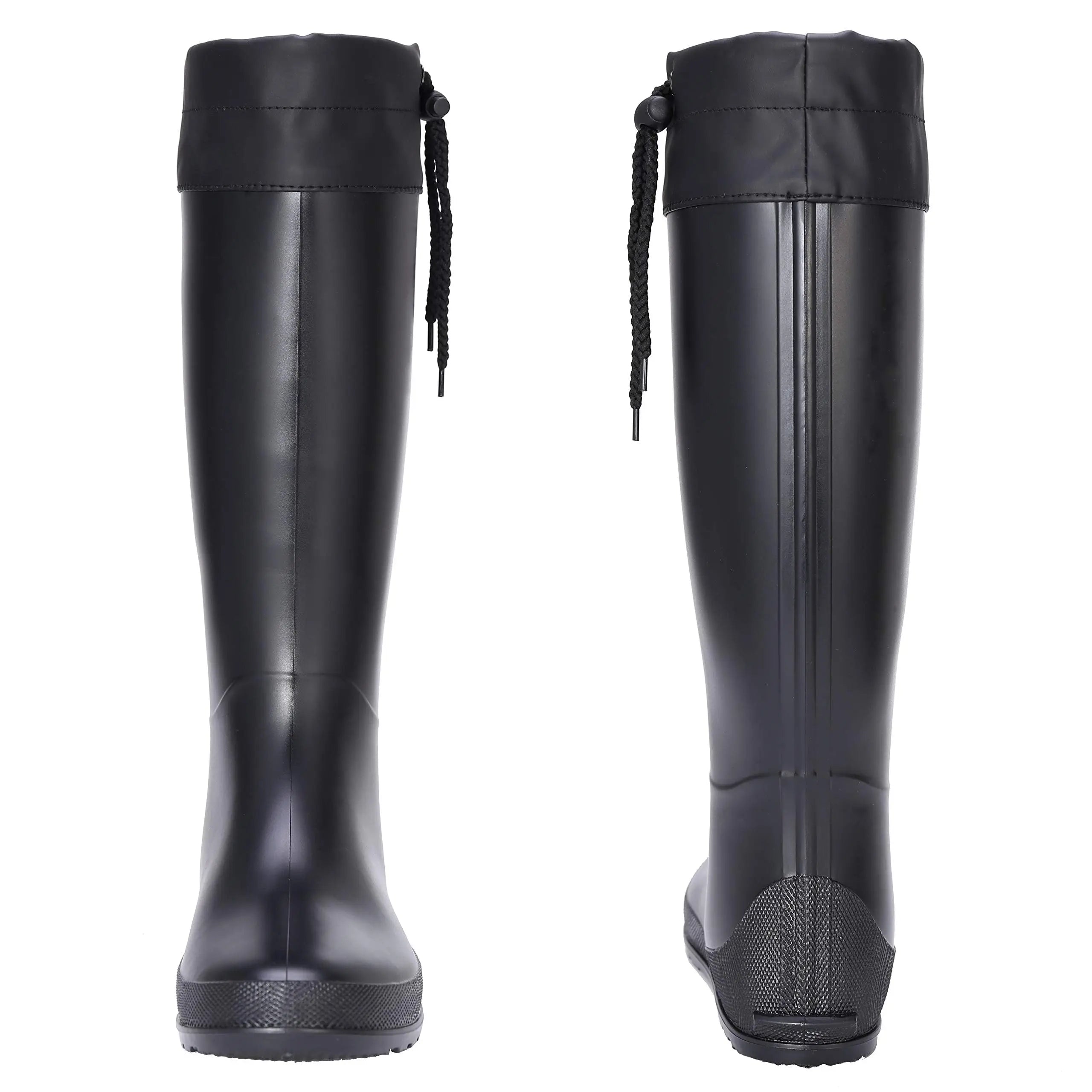 Crestar Women Packable Tall Rain Boots Lady Waterproof Rubber Garden Boots Outdoor Mud Boots New Ultra Lightweight Flat Wellies